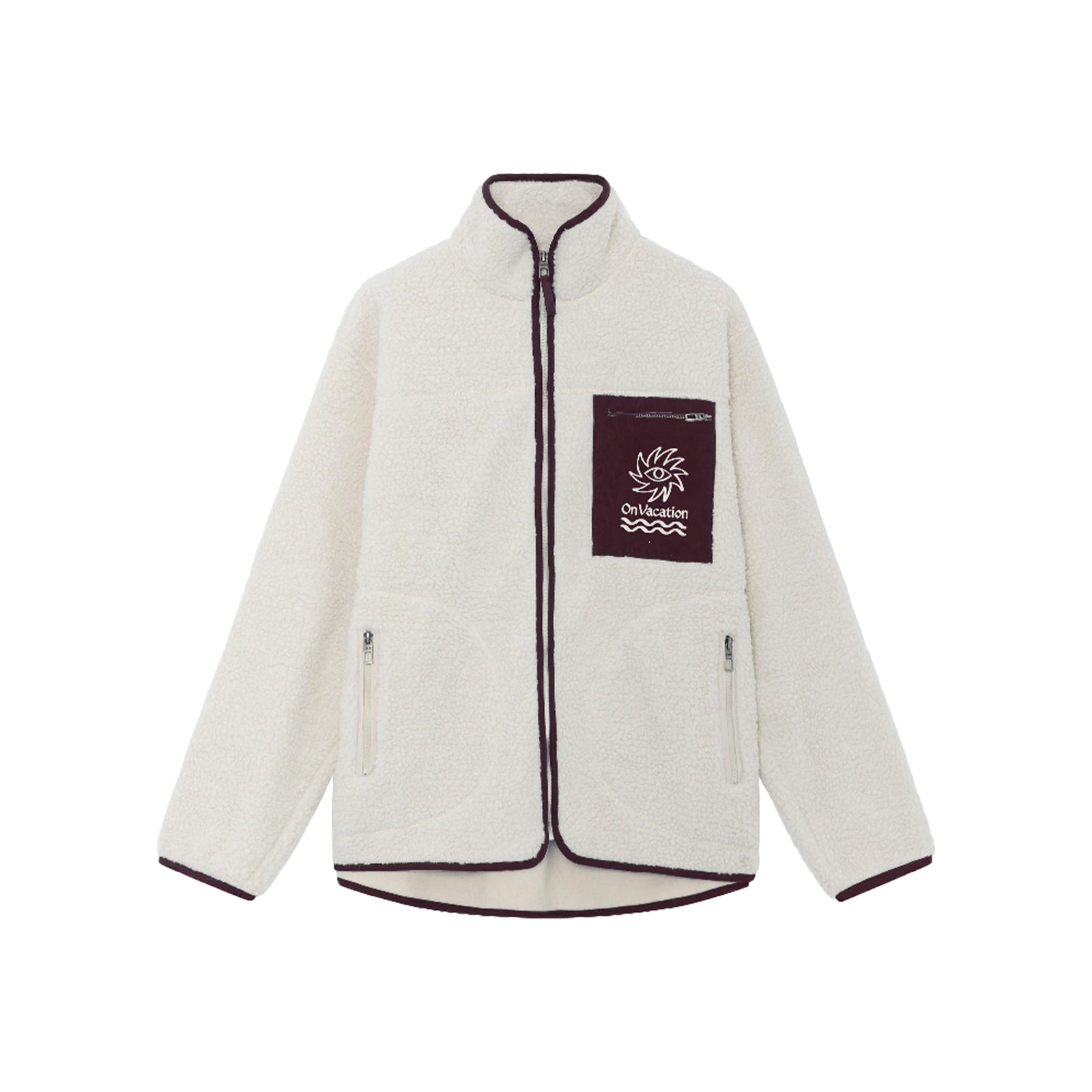 Sunshine Fleece Jacket - Beige – On Vacation