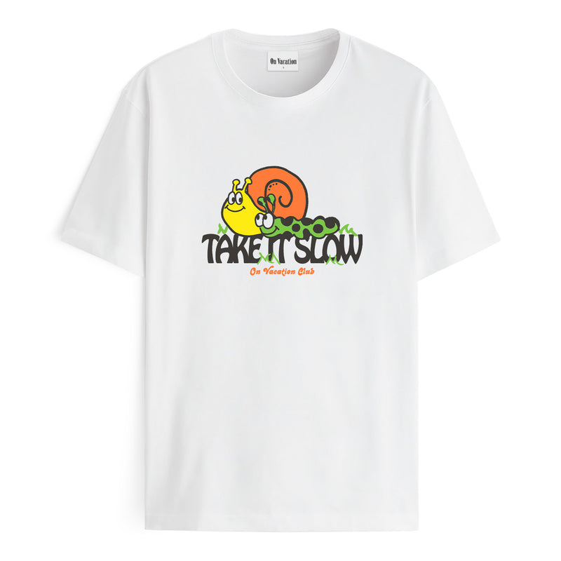 Take It Slow T-Shirt - White
