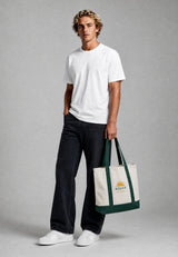 Time2Relax Shopping Bag - Dark Green