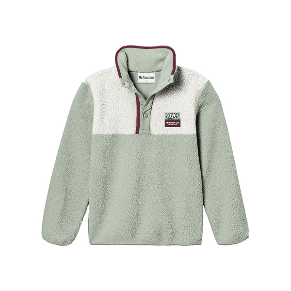 Wanderlust Fleece Sweater - Mint