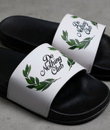 Do Nothing Club Slippers - Black