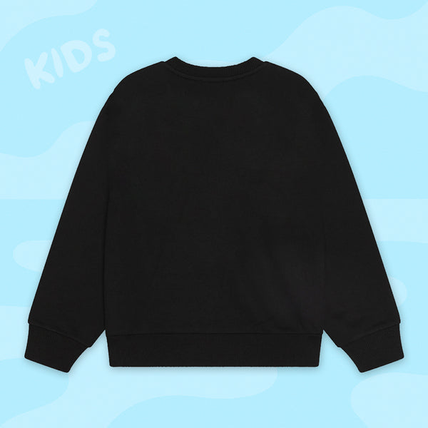 Kids Do Nothing Club Sweater - Black