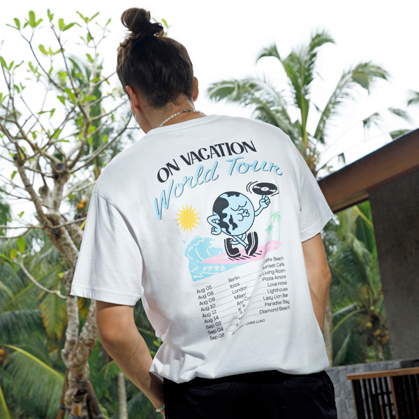 Chris Luno World Tour T-shirt - White