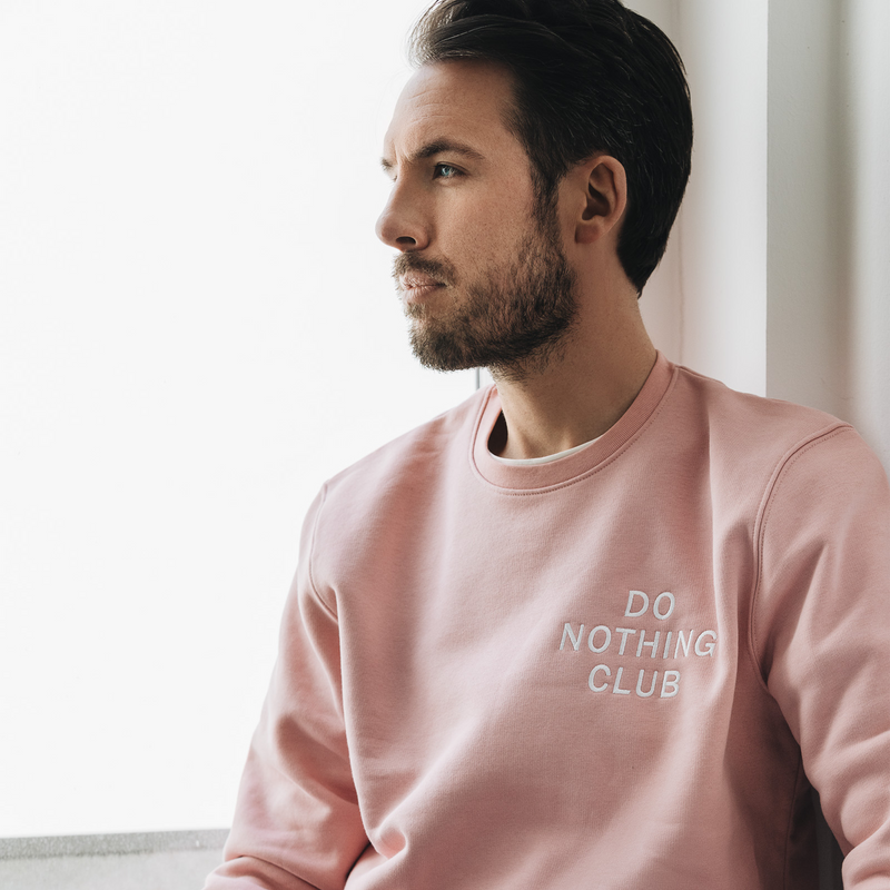 Do Nothing Club Sweater - Rose – On Vacation