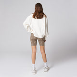 Do Nothing Club Womens Sweater - White