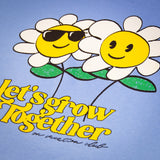 Let's Grow Together Hoodie - Light Blue