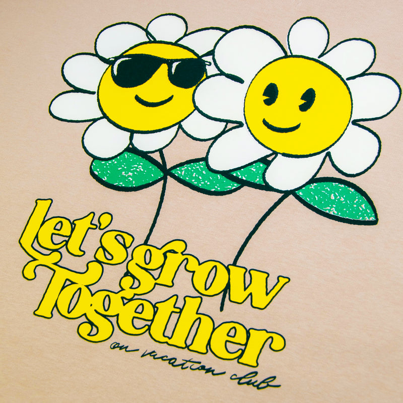 Let's Grow Together Sweater - Sand