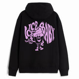 Ice Ice Baby Ladies Hoodie - Black