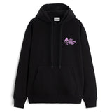 Ice Ice Baby Ladies Hoodie - Black