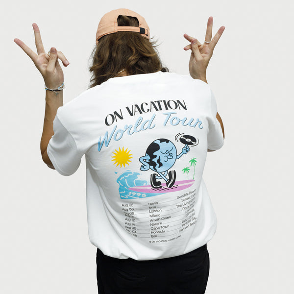 Chris Luno World Tour T-shirt - White