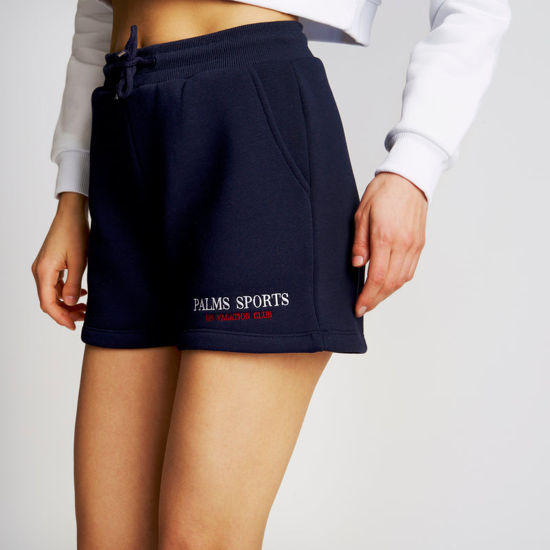 Ladies' Palms Sports Shorts- Navy