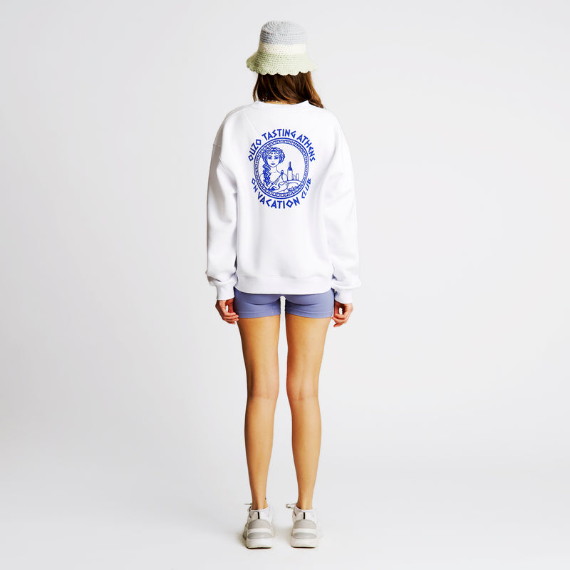 Ladies' Ouzo Tasting Sweater - White