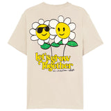 Let's Grow Together T-Shirt - Sand