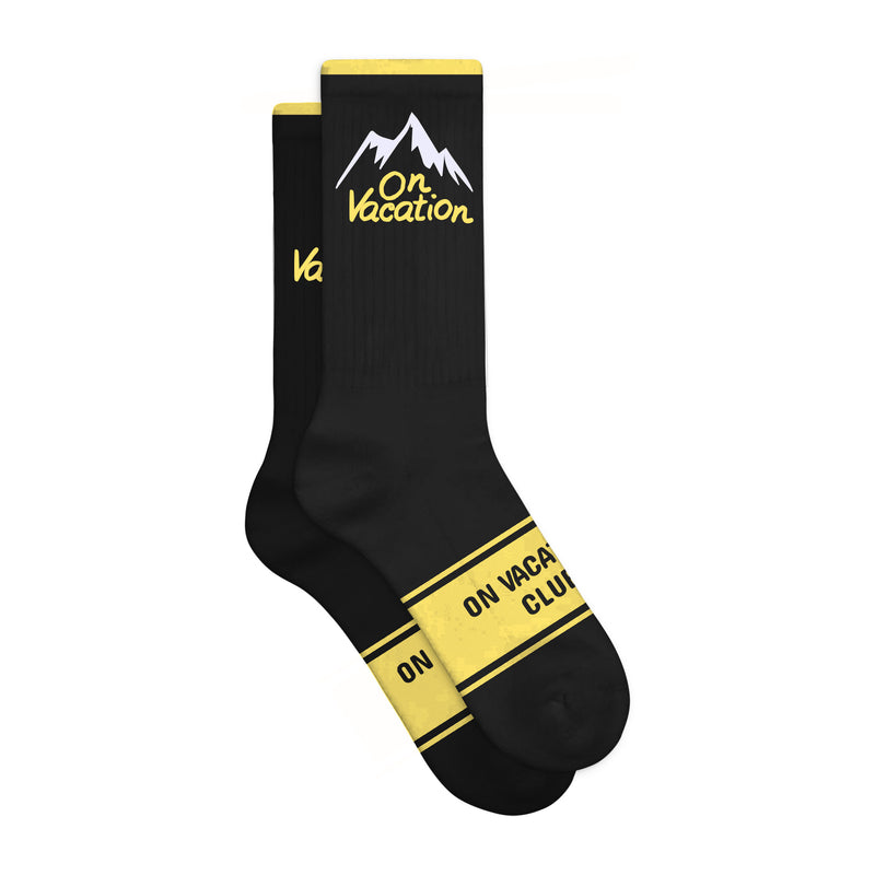 Mountainside Tennis Socks - Black