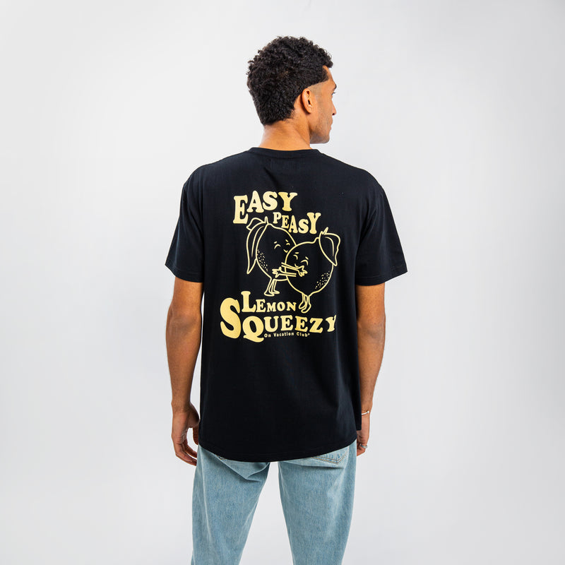 Lemon Squeezy T-Shirt - Black