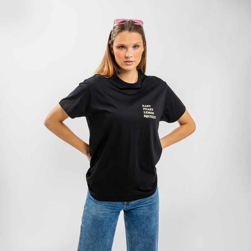 Lemon Squeezy T-Shirt - Black