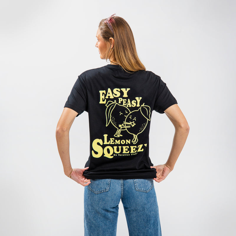 Lemon Squeezy T-Shirt - Black