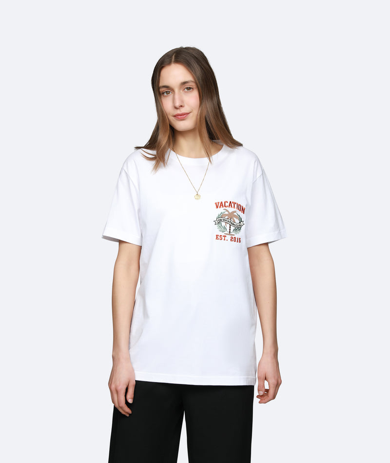 Royal Palm T-Shirt - White
