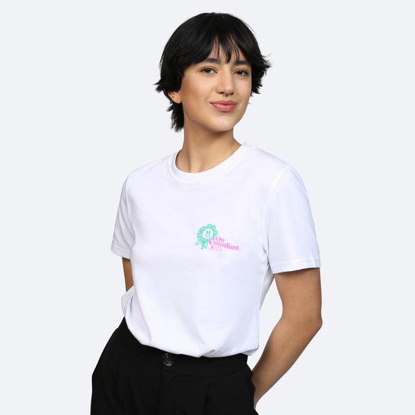 Too Blessed to be Stressed T-Shirt - White