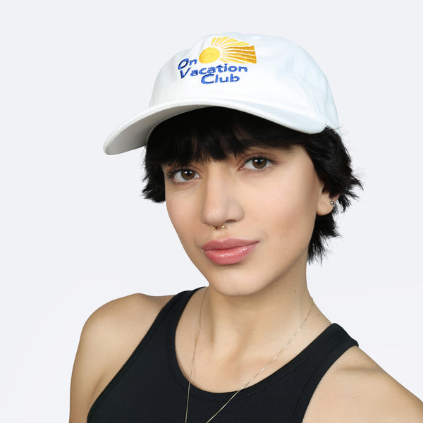 Sun Resort Cap - White