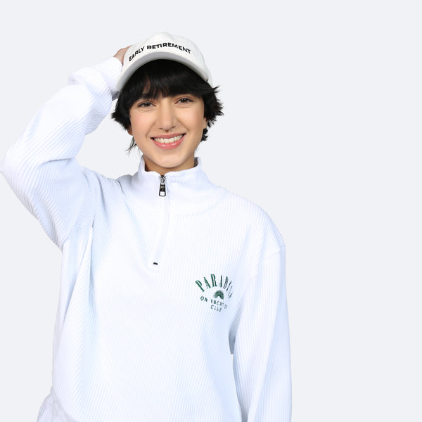 Early Retirement Cap - White