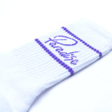Paradise Tennis Socks - White