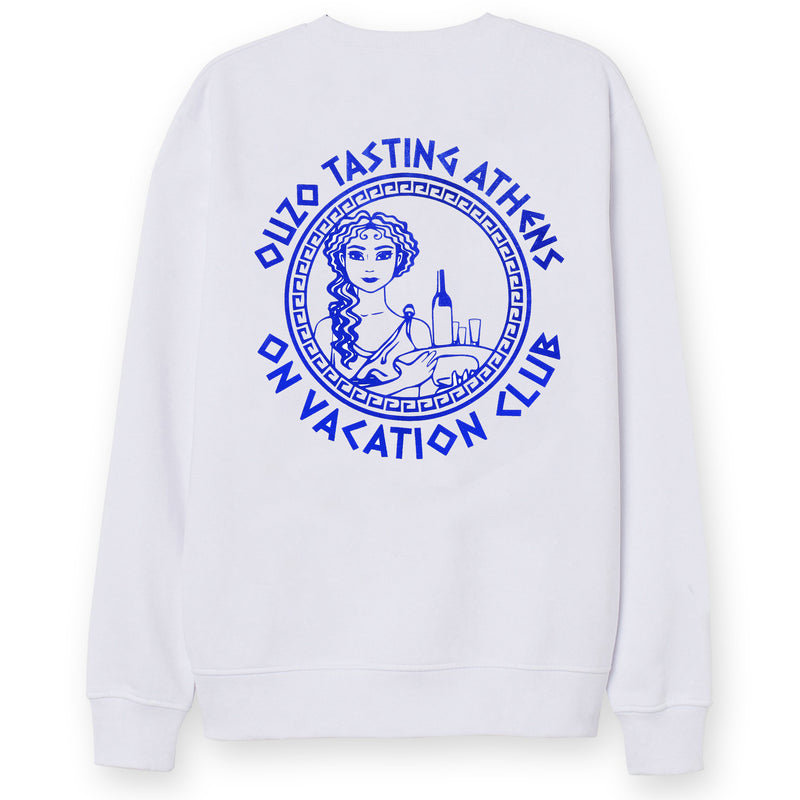 Ladies' Ouzo Tasting Sweater - White