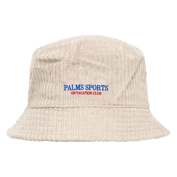 Palms Sports Corduroy Bucket Hat - Natural