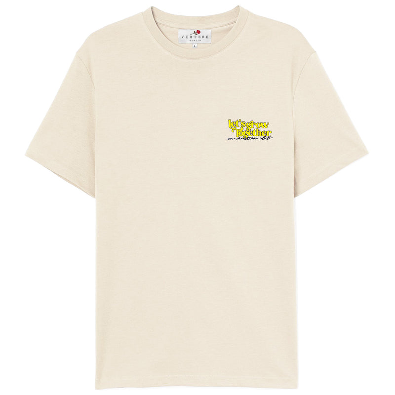 Let's Grow Together T-Shirt - Sand