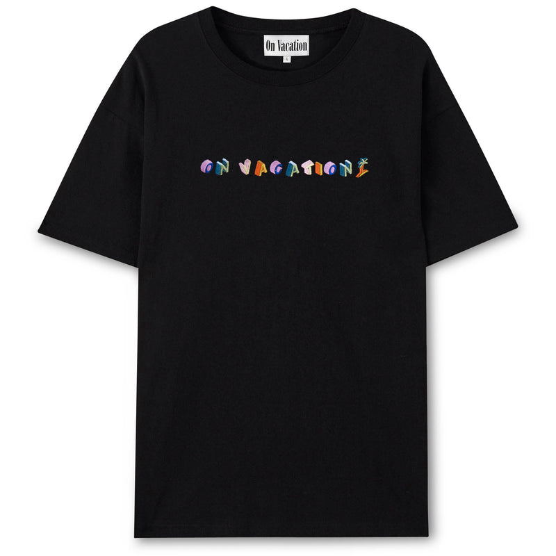 3D Logo T-Shirt - Black