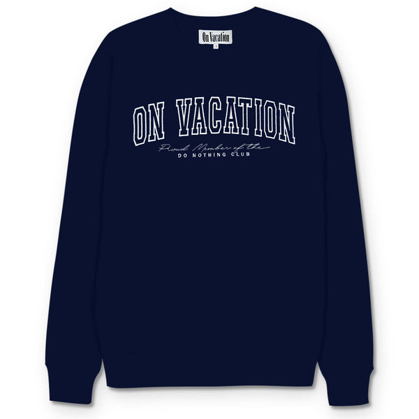 College Sweater - Navy