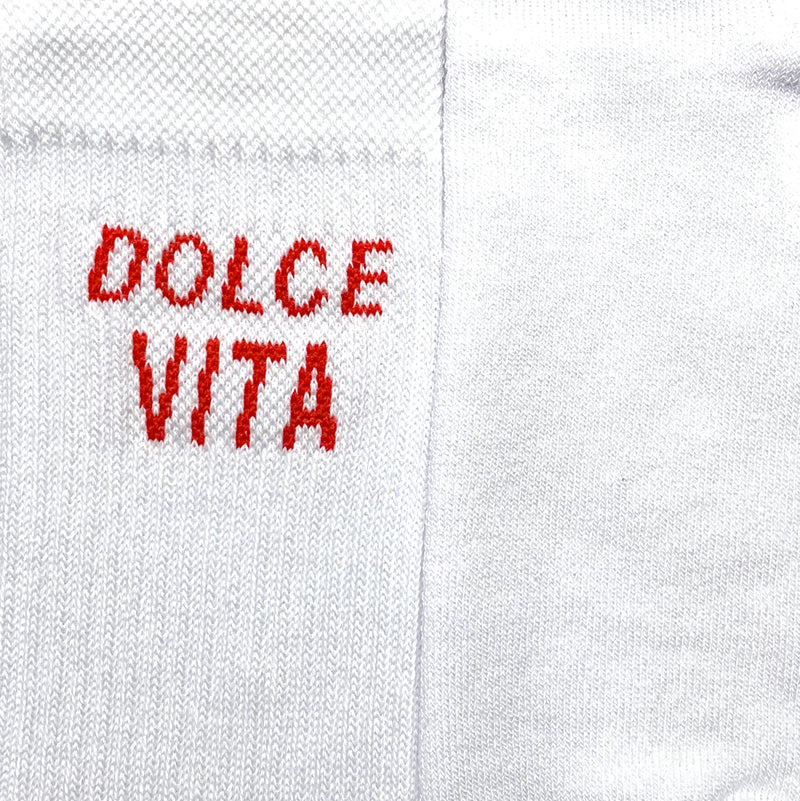 Dolce Vita Tennis Socks - White