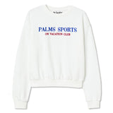 Ladies' Palms Sports Cropped Sweater - White